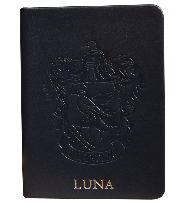 Warner Bros Personalised Ravenclaw Crest Embossed Journal