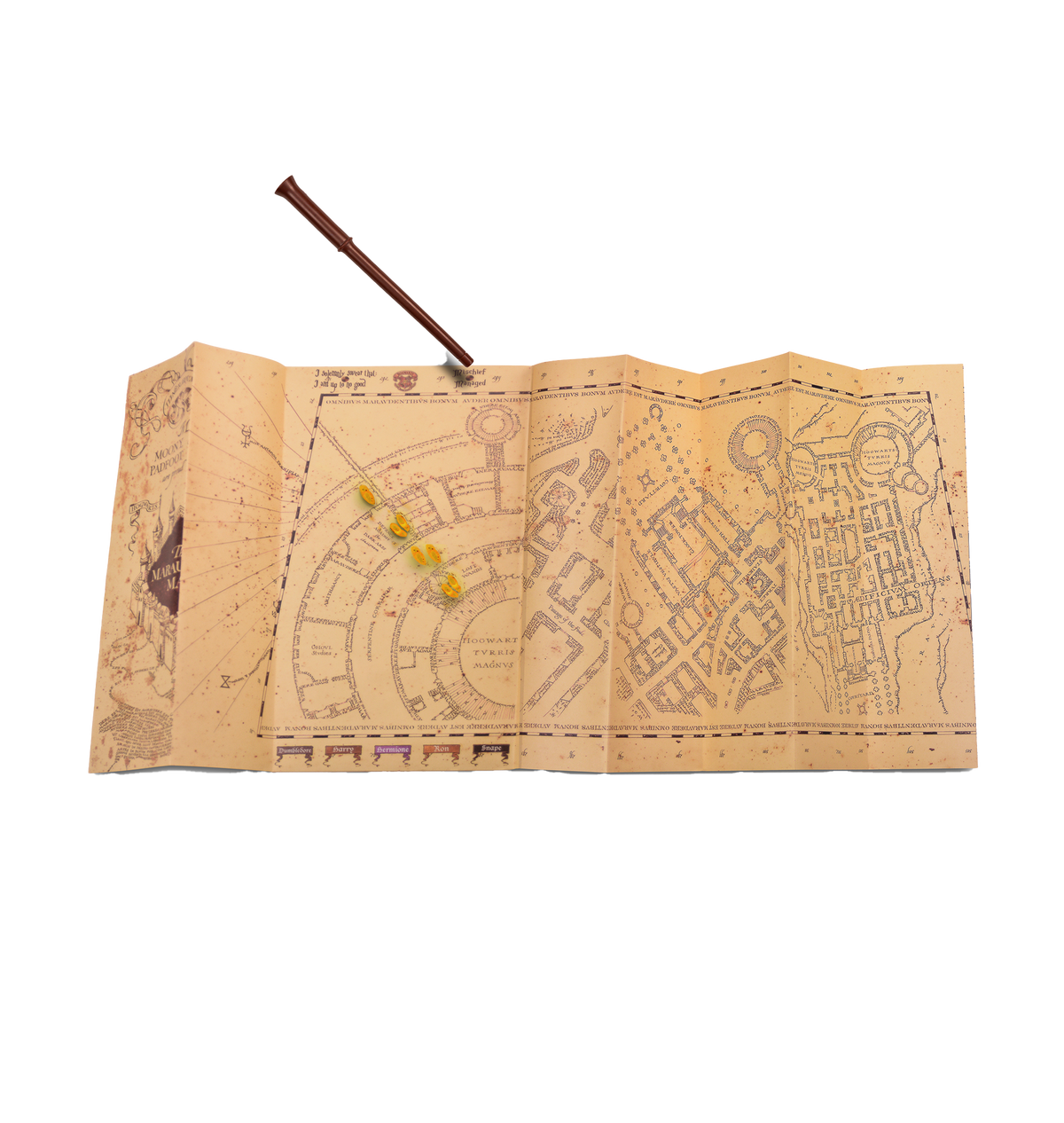Warner Bros Marauder's Map Interactive Toy