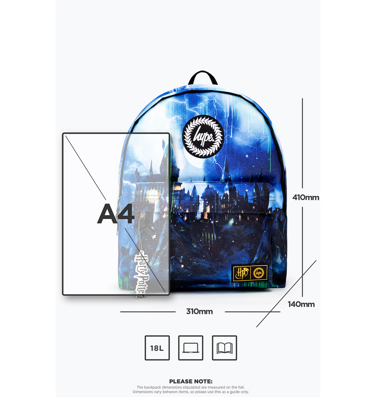 Warner Bros Harry Potter X HYPE Hogwarts Backpack