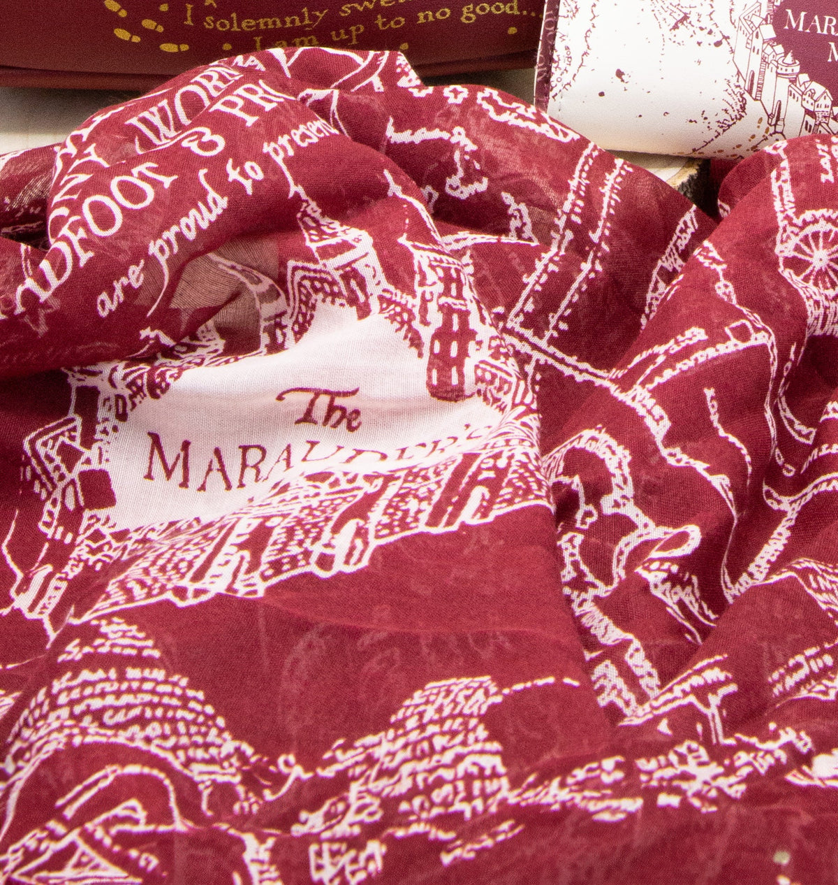 Warner Bros Marauder's Map Scarf
