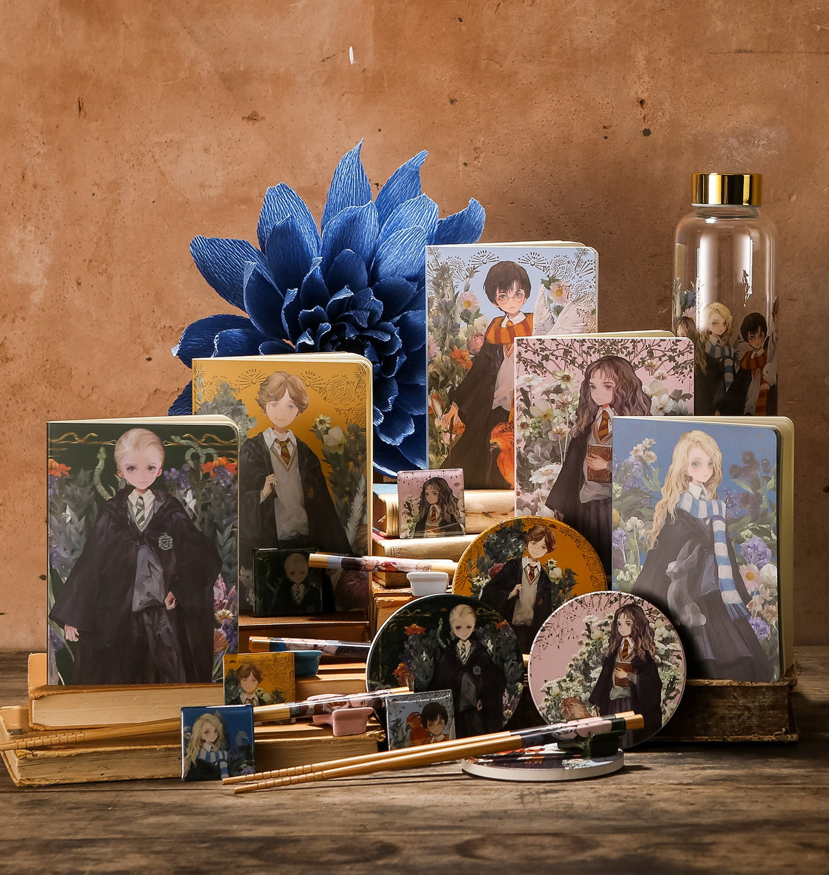 Warner Bros Yume Hogwarts Students Notebook Set