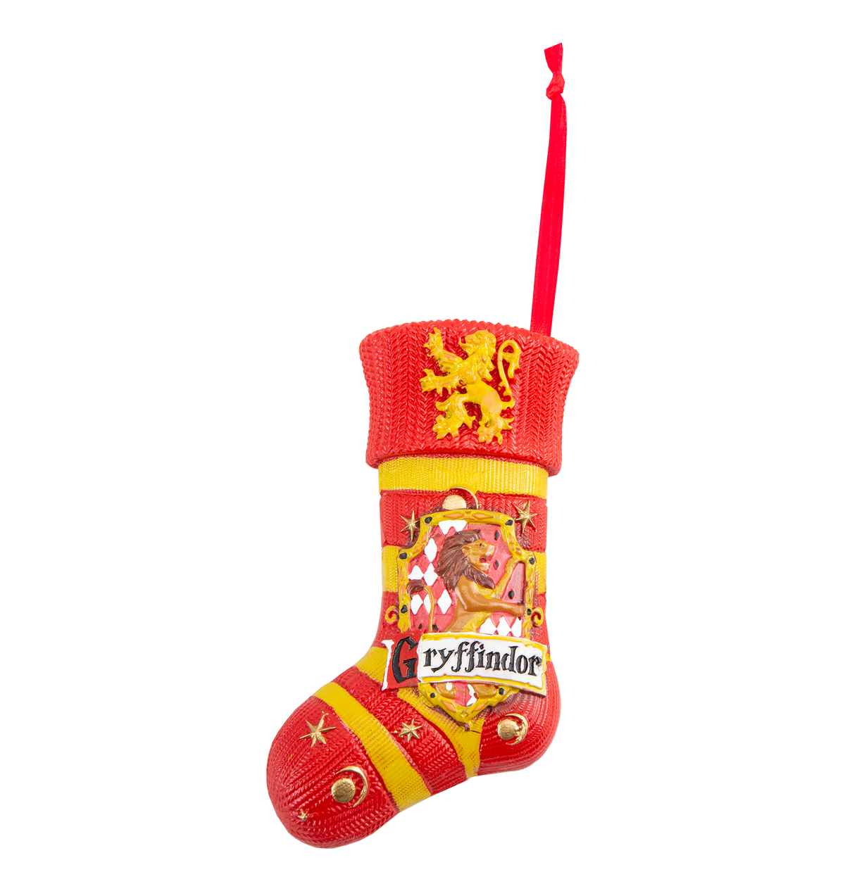 Warner Bros Gryffindor Stocking Hanging Ornament