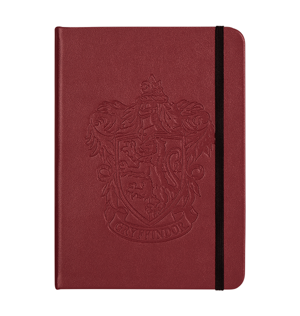 Warner Bros Personalised Gryffindor Crest Embossed Journal