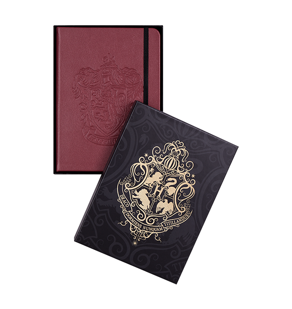 Warner Bros Personalised Gryffindor Crest Embossed Journal