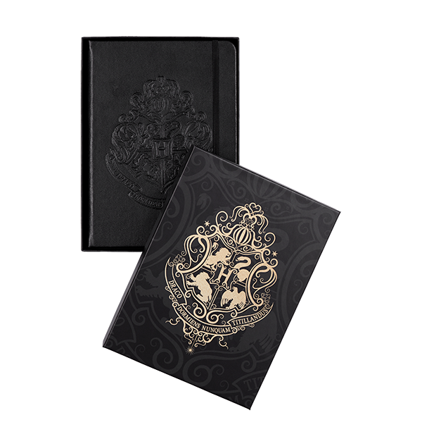 Warner Bros Personalised Hogwarts Crest Embossed Journal