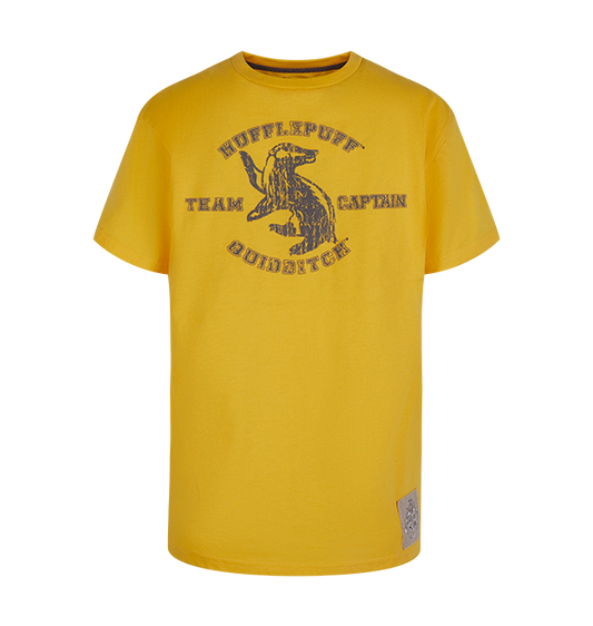 Warner Bros Kids Hufflepuff Quidditch Team Captain T-Shirt