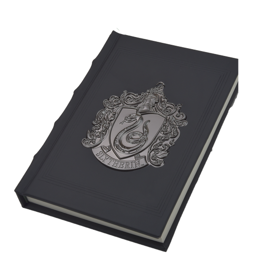 Warner Bros Slytherin Metal Crest Journal