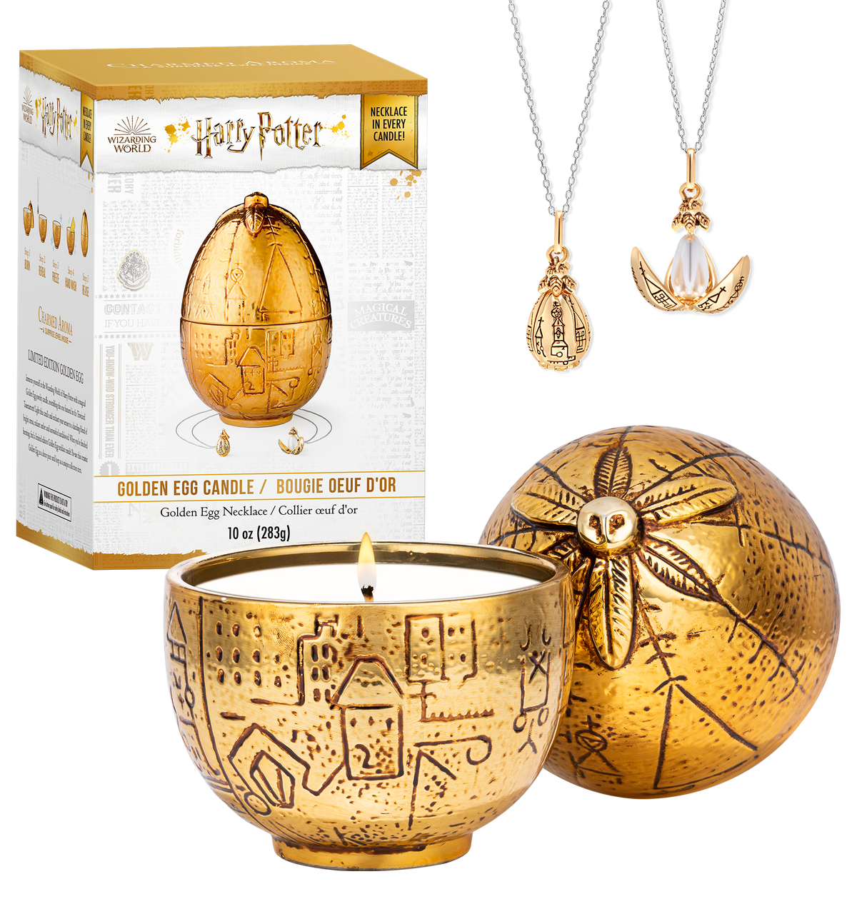 Warner Bros Charmed Aroma Golden Egg Candle