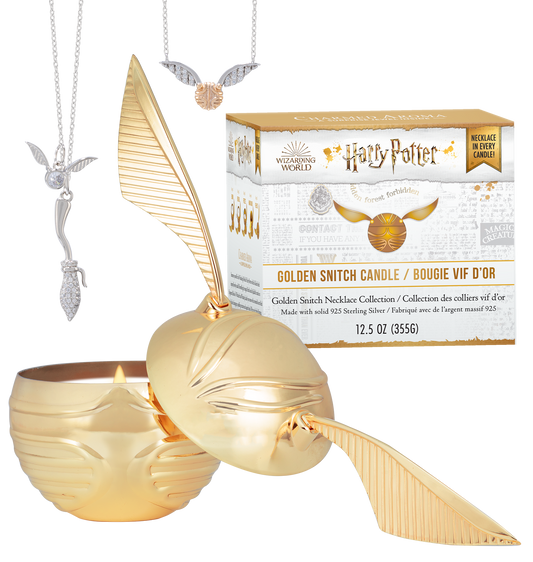 Warner Bros Charmed Aroma Golden Snitch Candle