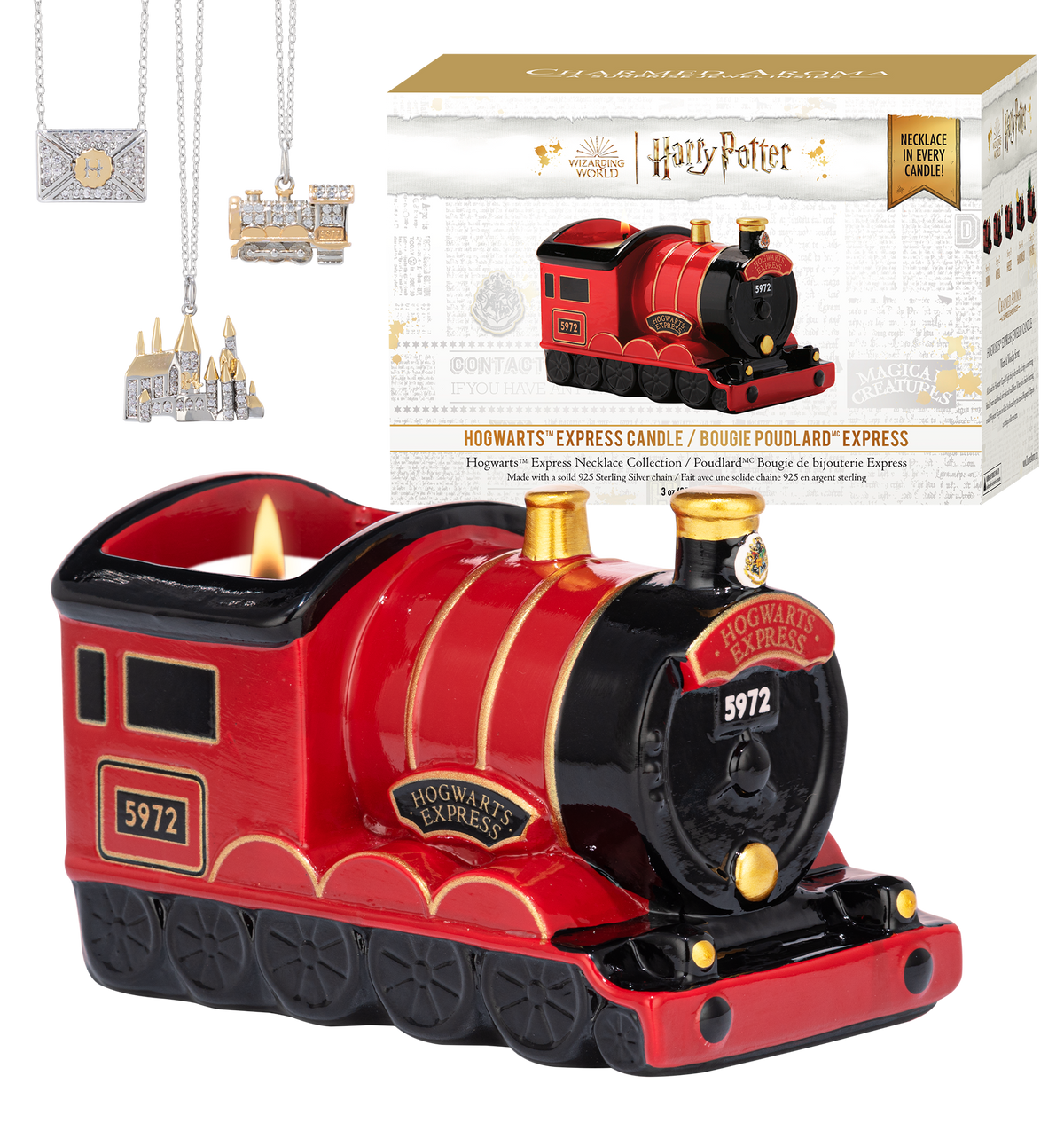 Warner Bros Charmed Aroma Hogwarts Express Candle