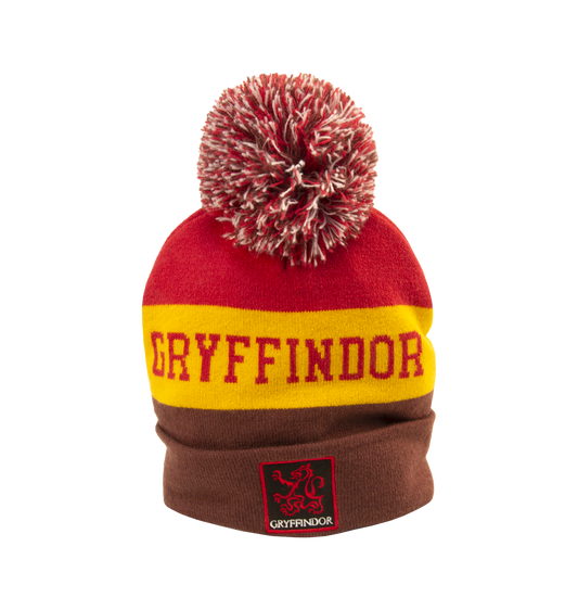 Warner Bros Gryffindor Mascot Pom Beanie