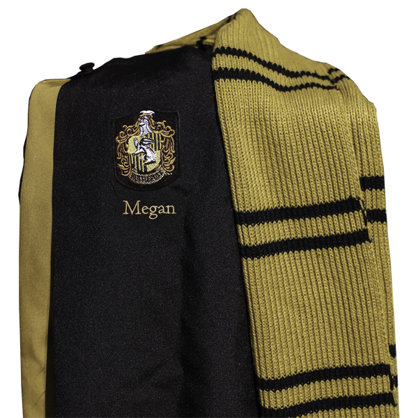 Warner Bros Kids Personalised Hufflepuff Robe