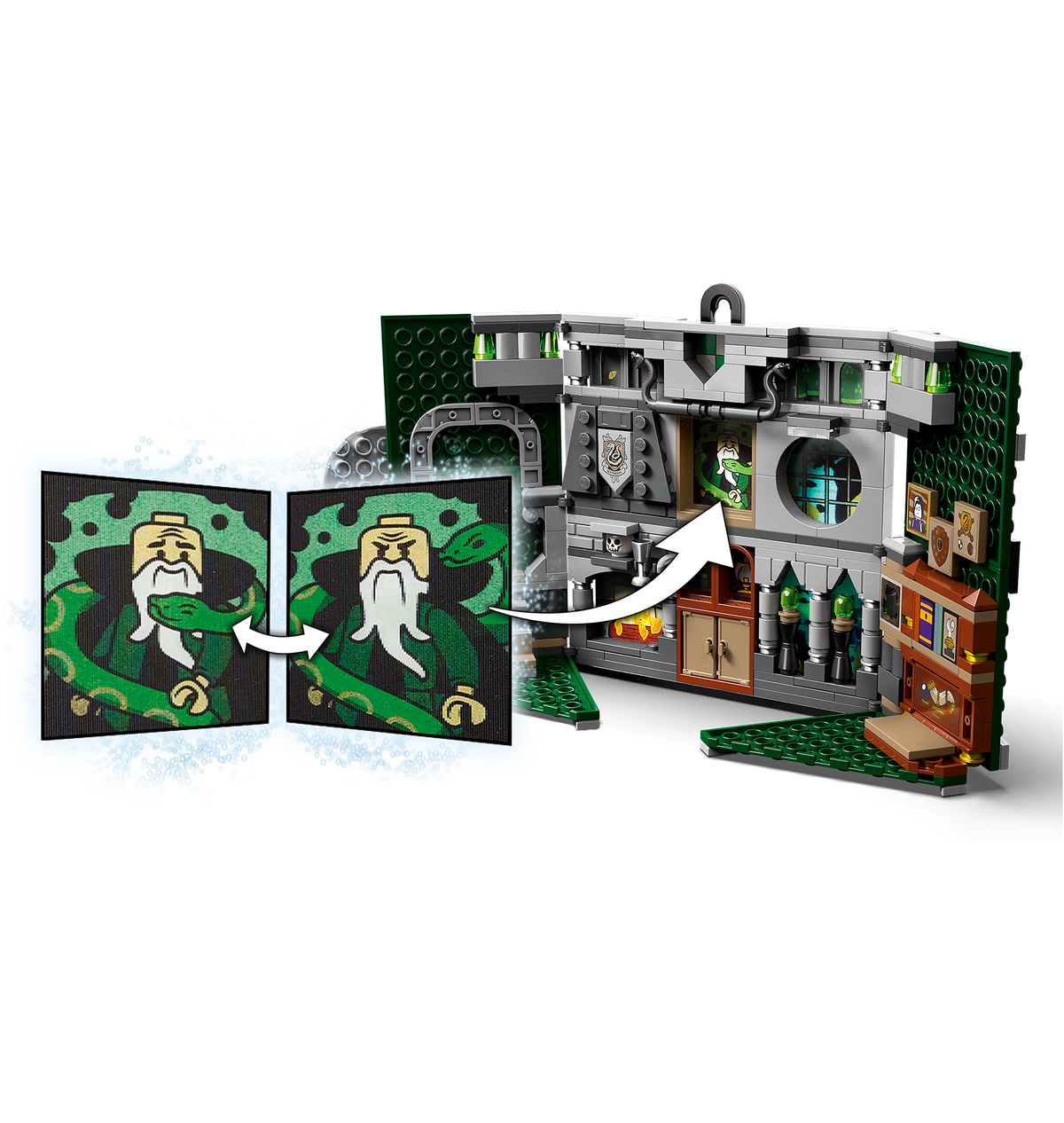 Warner Bros Slytherin House Banner LEGO