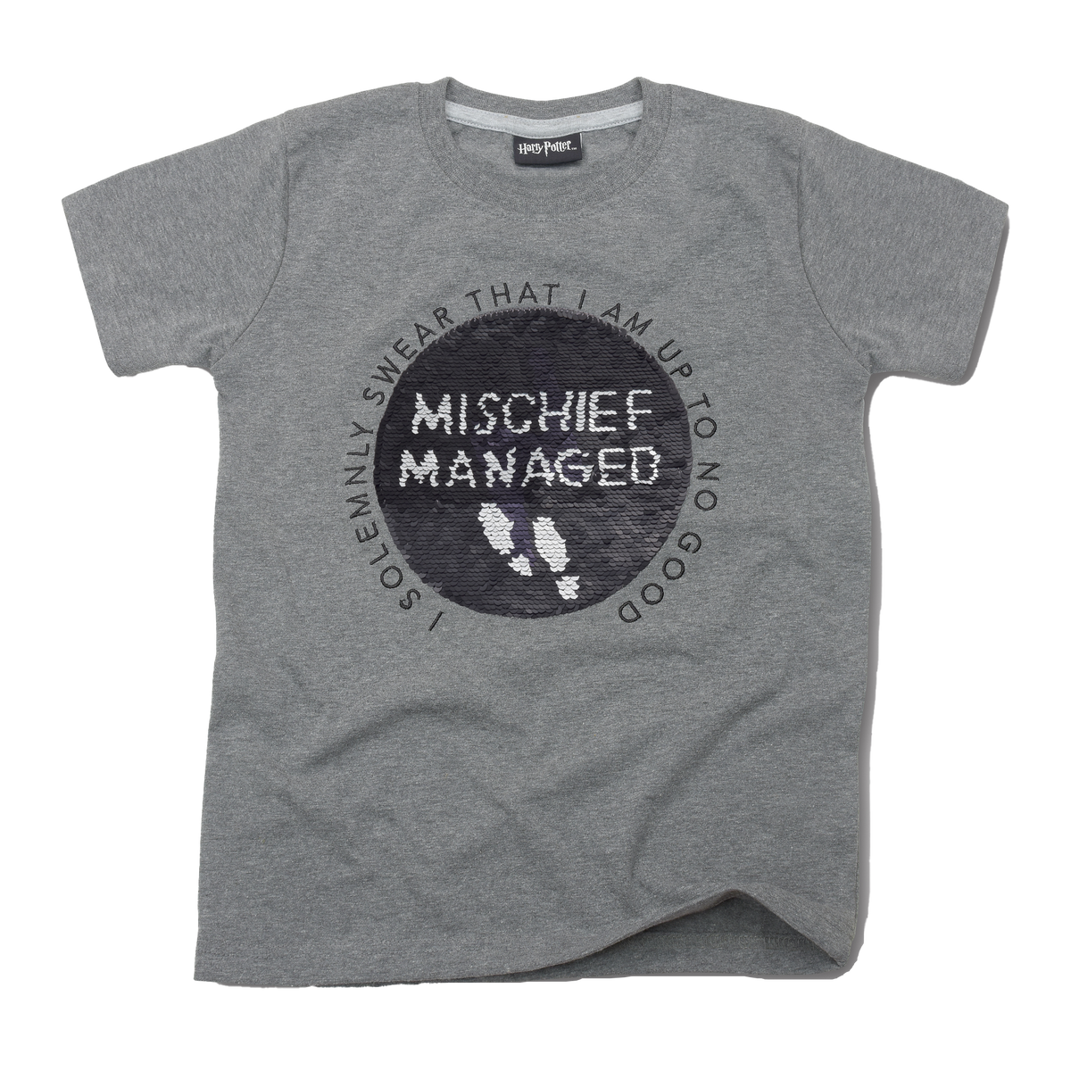 Warner Bros Kids Marauder's Map Sequin Reverse T-shirt